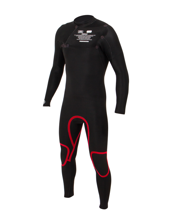 ONE MENS FREE FLEX CHEST ZIP 3/2 STEAMER