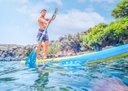 AQUATONE FLEXOR FIBERGLASS ALUMINIUM PADDLE