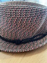 O&E LADIES DIEGO FEDORA CANE HAT