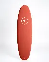 MF Beastie epoxy FCSII surfboard Rust back ground.webp