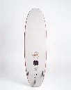 MF Beastie epoxy FCSII surfboard Rust bottom view.webp