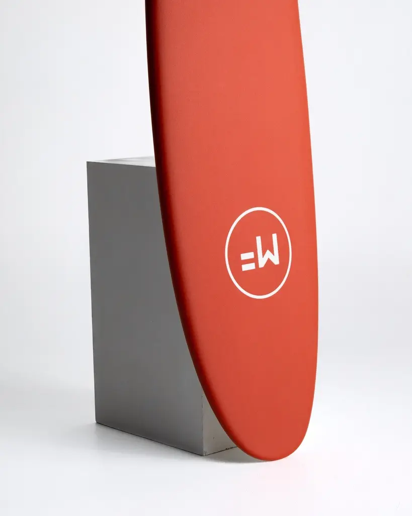 MF Beasti epoxy futur surfboard Rust nose.webp