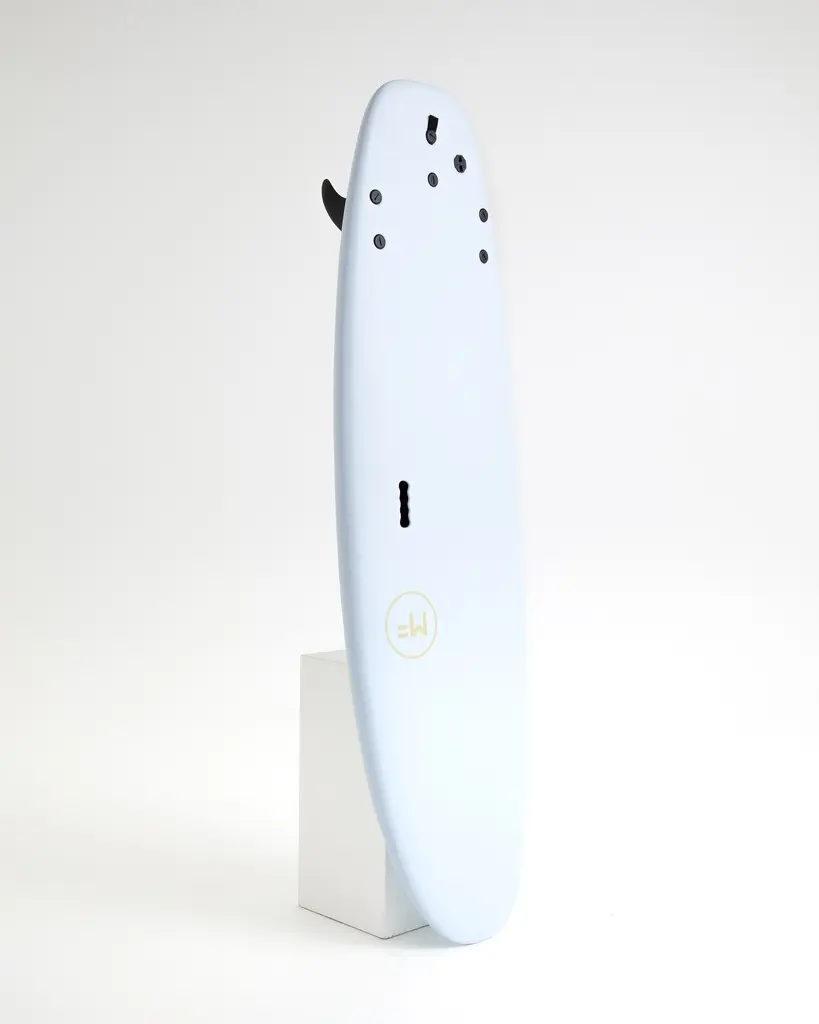 MF Beastie super soft-tri surfboard Sky upside down.webp