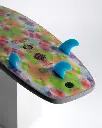 MF Unicorn super soft surfboard grey fins.webp