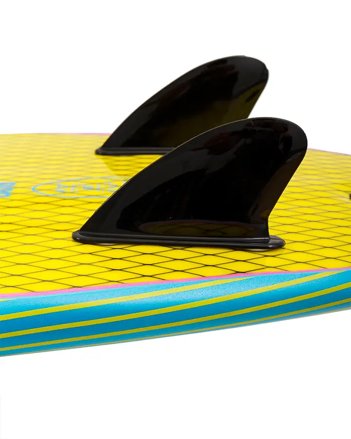 O&E bug softboard mint fins side.webp