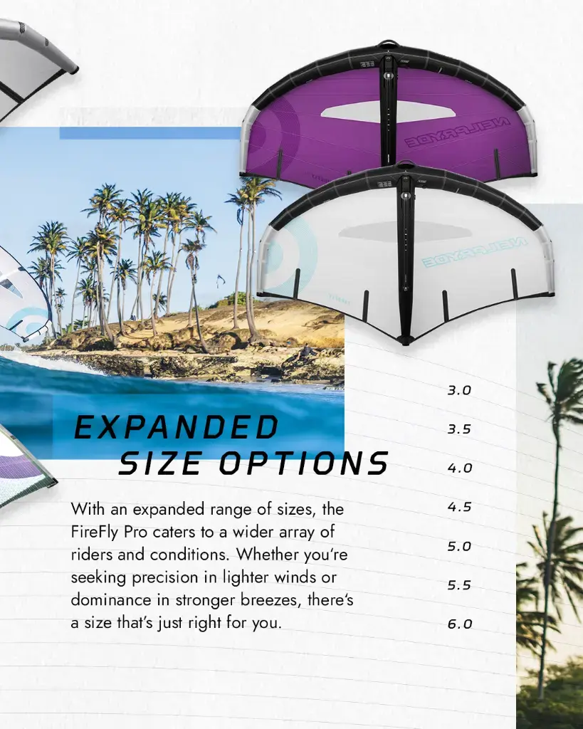 Neilpryde firefly pro wing size option.webp