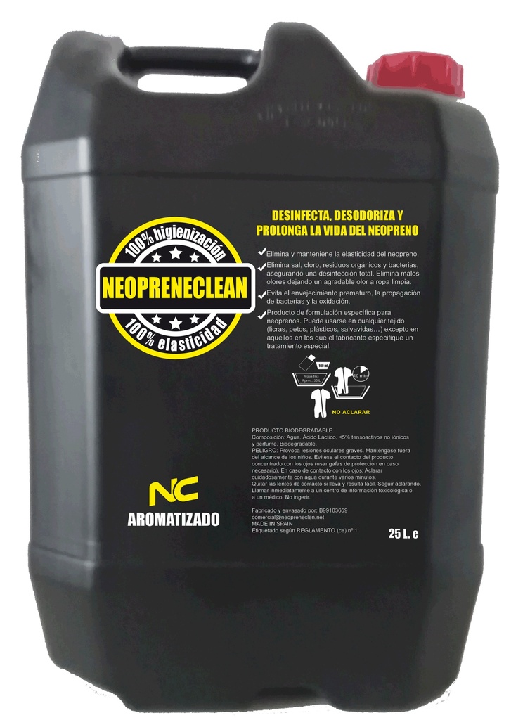 NEOPRENECLEAN ENVASE 25 LITROS