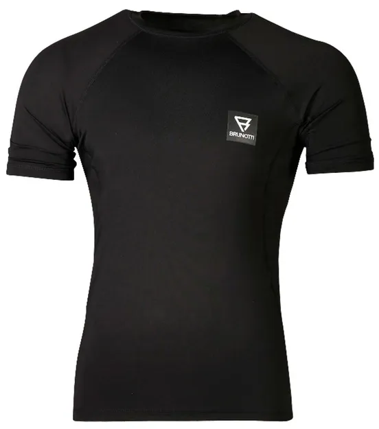 [100635] RDP RADIANCE RASHGUARD S/S TEE MEN (XS, Black)