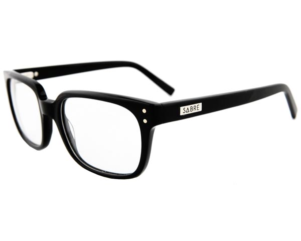 Sabre Moon tuxedo rx black clear clear lens 11s