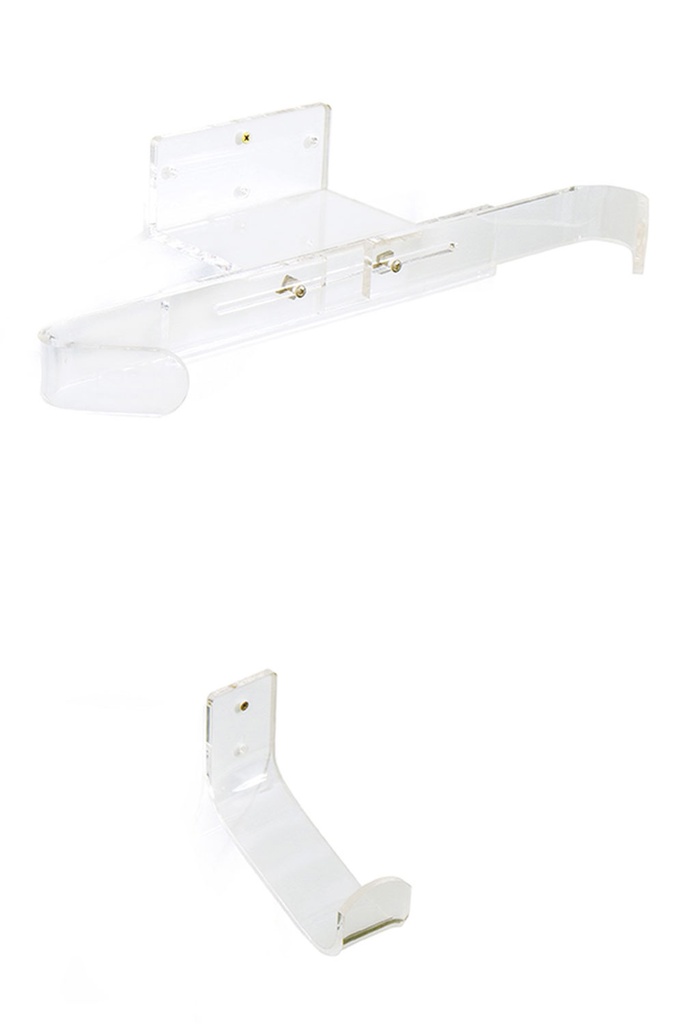 O&E Invisible wall display rack vertical
