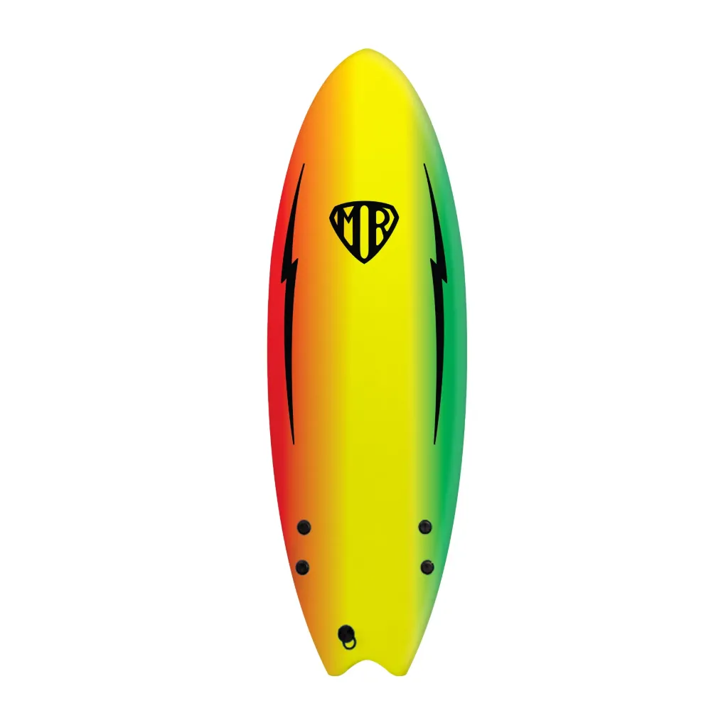 O&E 5'6" MR ezi rider twin fin