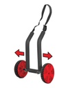 ONE DOUBLE SUP/LONGBOARD ADJUSTABLE TROLLEY
