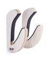 ONE TIMBER WALL DISPLAY RACK