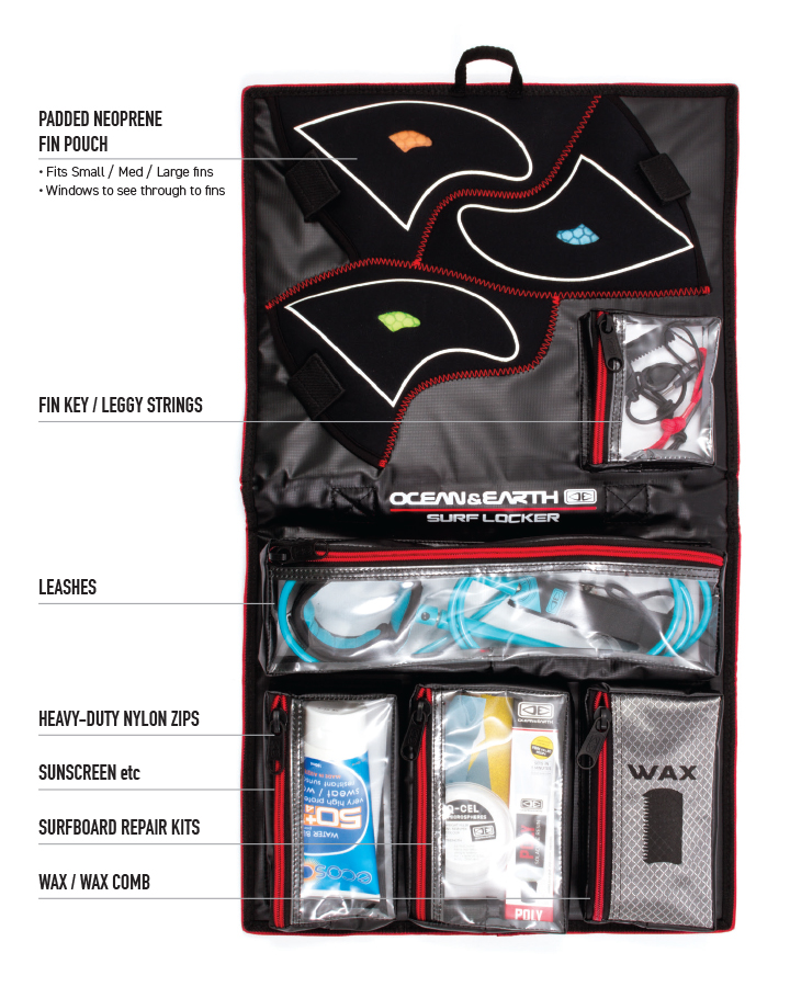 ONE SURF LOCKER 2-FOLD TRAVEL BAG