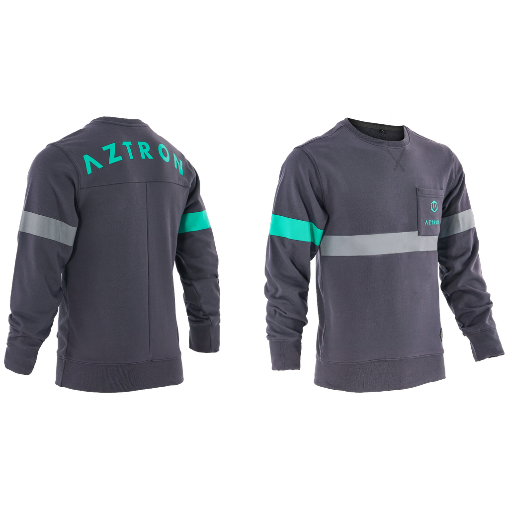 AZTRON MENS POCKET SWEATER SHIRT