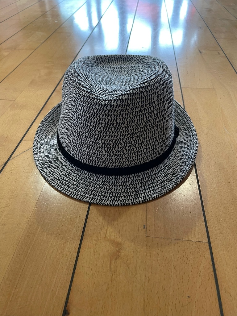 [ALHA03113] O&E LADIES DIEGO FEDORA CANE HAT (S/M, Black)