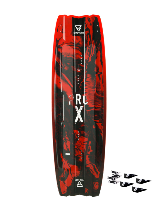 Brunotti Pro x +g10fins twintip kite board