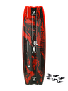 RDP PRO X  +G10FINS TWINTIP KITE BOARD