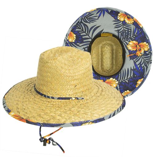 PETERGRIMM KENNY BLUE LEAF HAT