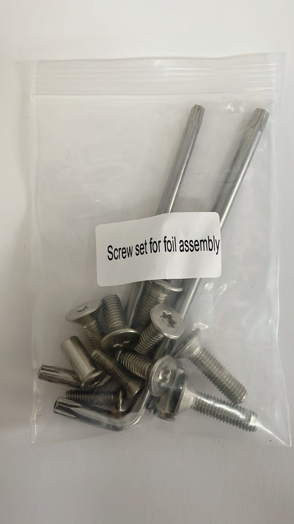 HUNA DYNAMIC SCREW SET FOR FOIL ASSEMBLY