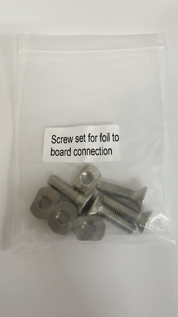 Huna Dynamic screw set for to board connection m8