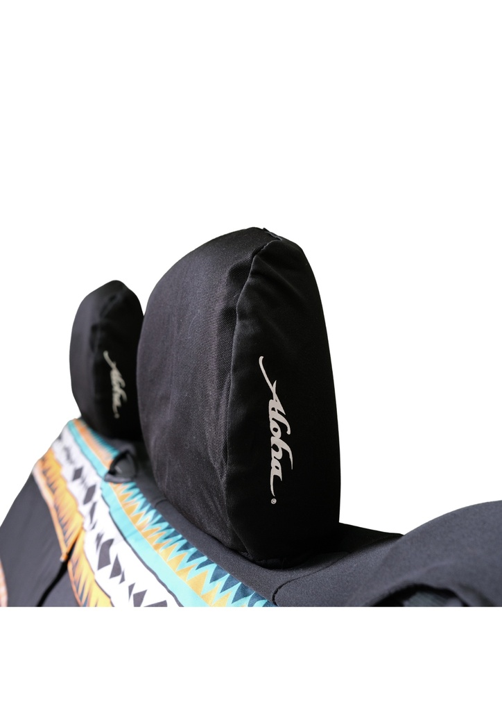 [ALHEAD1UNIBL] ALOHA HEAD REST BLACK