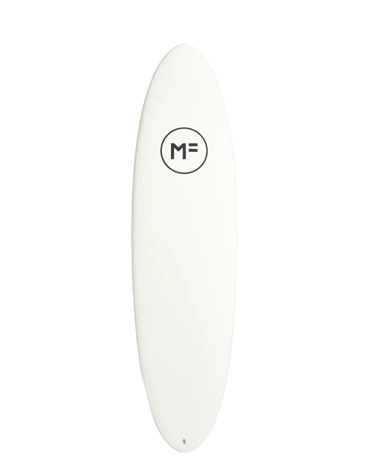 [U24-MF-ACW-706] Mf Alley Cat Epoxy Lam Future Surfboard (7'6, White)