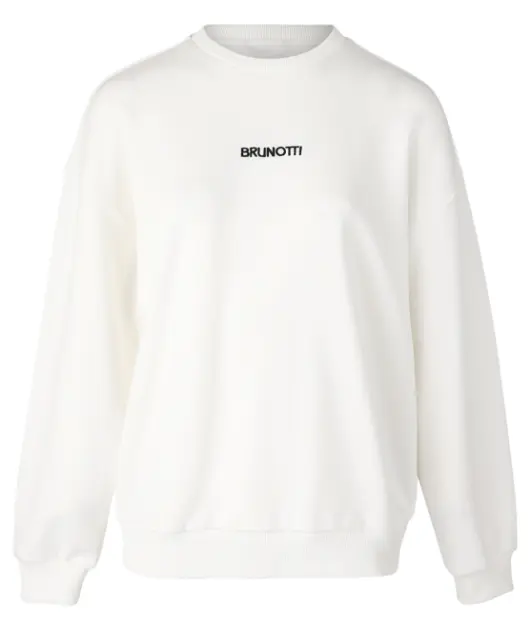 [2512120437] BRUNOTTI ESSERIES WOMEN SWEATER (XS, Snow)