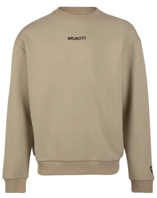 [2511120431] BRUNOTTI ESSERIES MEN SWEATER (S, Snow)