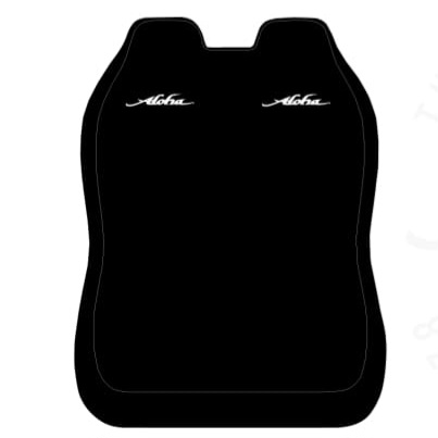 Aloha Double seat cover (Black)