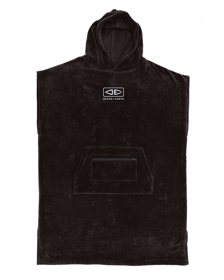 [AMTW12] O&E Mens corp hooded poncho (Black)