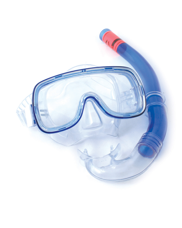 ONE MENS FREE DIVE MASK & SNORKEL