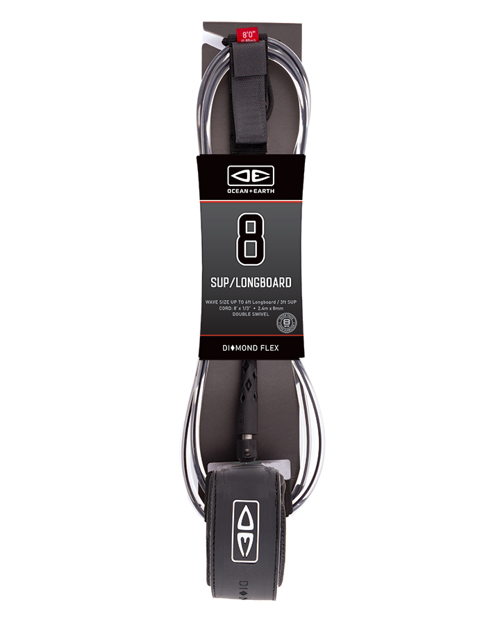 O&E SUP/LONGBOARD 8' REGULAR LEASH