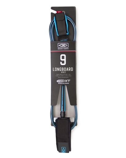 ONE LONGBOARD KNEE PREMIUM XT 9'0" ONE PIECE LEASH